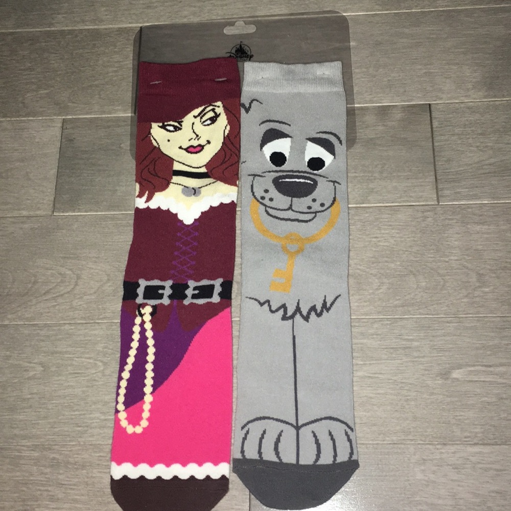 Socks Disney Pirates of the Caribbean Redd and dog
